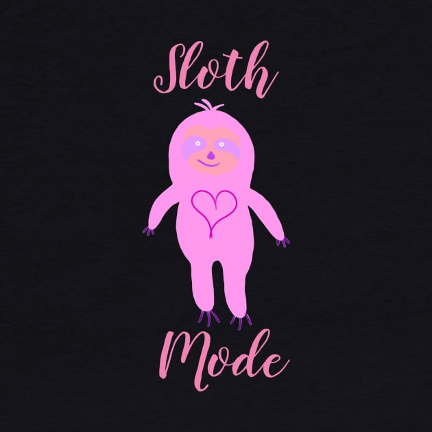 Pink Sloth Mode by DanielleGensler